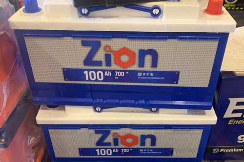 Аккумулятор автомобильный Zion 100Ah 700A ОП