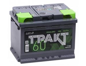 Аккумулятор автомобильный Тракт 60Ah 550A (п.п.)