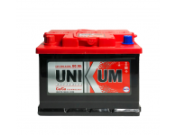 Аккумулятор автомобильный Unikum 6cт-60Ah 500A (п.п.)