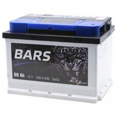 Аккумулятор автомобильный BARS 60Аh 530A ОП низкий