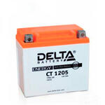 Мото аккумулятор Delta CT 1205 12V 5Ah