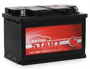 Аккумулятор автомобильный EXTRA START L3 74Ah 680А оп