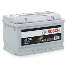 Аккумулятор автомобильный BOSCH S5 007 Silver Plus
