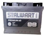 Аккумулятор автомобильный Stalwart Premium 60Ah (п.п.)