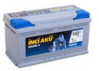 Аккумулятор автомобильный INCI AKU Maxim A 102R 900 А обр. пол. 102 Ач (L5 102 090 013)