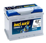 Аккумулятор автомобильный INCI AKU Formul A 62L 540 А прям. пол. 62 Ач (L2 062 054 113)