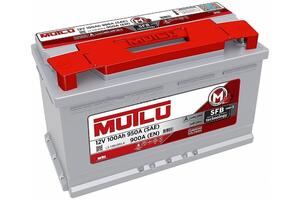 Аккумулятор автомобильный MUTLU 100 Ah  900A (о.п.)