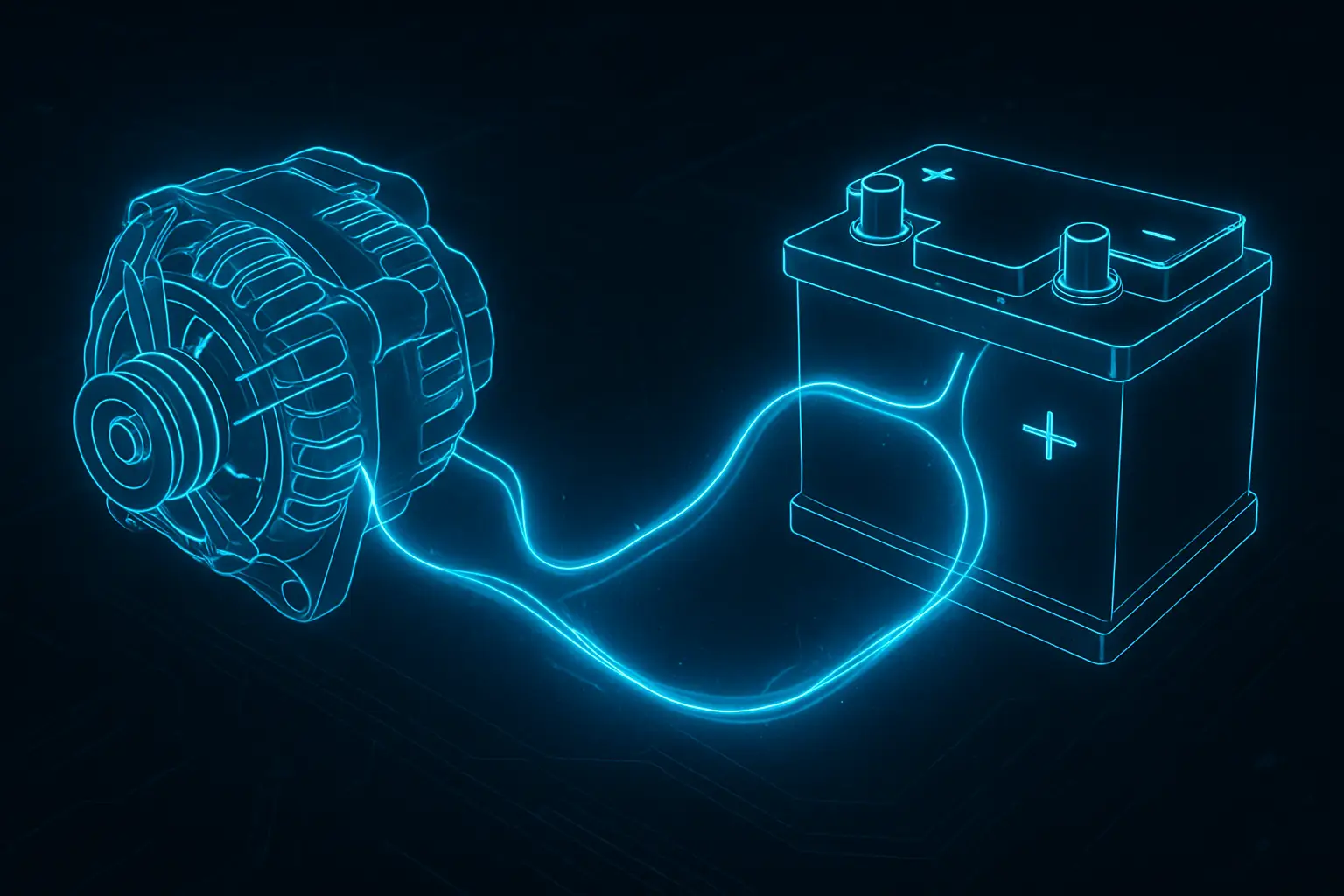 Схема системы зарядки Ford Smart Charge