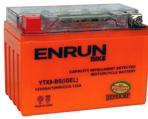 Аккумулятор ENRUN YTX9-BS GEL